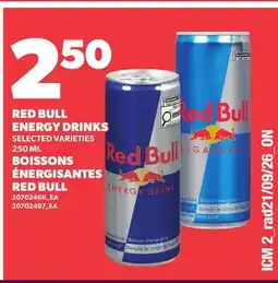 Independent City Market RED BULL ENERGY DRINKS offer