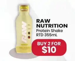 Healthy Planet RAW NUTRITION Protein Shake RTD offer