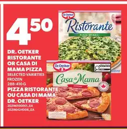 Independent City Market DR. OETKER RISTORANTE OR CASA DI MAMA PIZZA offer