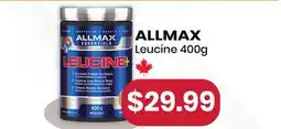 Healthy Planet ALLMAX Leucine offer