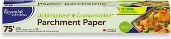 Walmart Alcan aluminum foil 60' or 100' or Reynolds compostable parchment paper 75' offer
