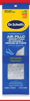Walmart Dr. Scholl's insoles offer