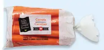 Walmart Your Fresh Market carrots offer