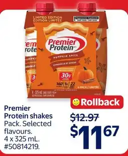 Walmart Premier Protein shakes offer