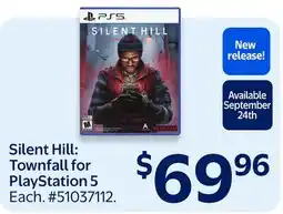 Walmart Silent Hill: Townfall for PlayStation 5 offer