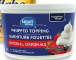 Walmart Great Value whipped topping offer