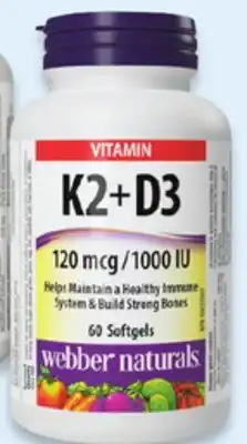 Walmart Webber Naturals magnesium or vitamins offer