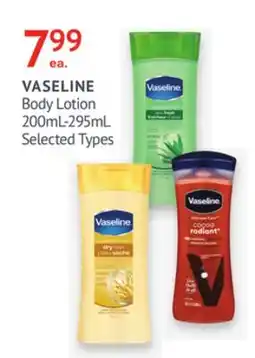 IDA Pharmacy VASELINE Body Lotion offer