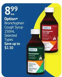 IDA Pharmacy Option+ Bronchophan Cough Syrup offer