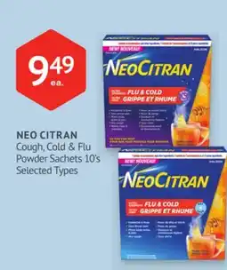 IDA Pharmacy NEO CITRAN Cough, Cold & Flu Powder Sachets 10's offer