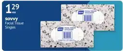 IDA Pharmacy savvy Facial Tissue Singles offer