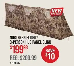 Cabela's NORTHERN FLIGHT 3-PERSON HUB PANEL BLIND offer