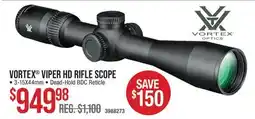 Cabela's VORTEX VIPER HD RIFLE SCOPE offer