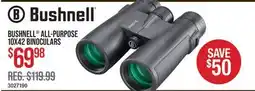 Cabela's BUSHNELL ALL-PURPOSE 10X42 BINOCULARS offer