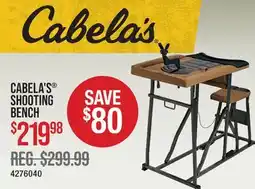 Cabela's CABELA'S SHOOTING BENCH offer