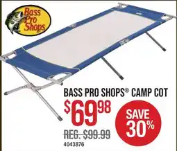 Cabela's BASS PRO SHOPS CAMP COT offer