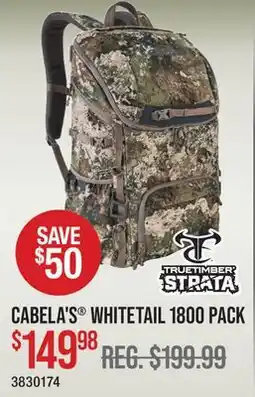 Cabela's CABELA'S WHITETAIL offer