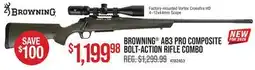 Cabela's BROWNING AB3 PRO COMPOSITE BOLT-ACTION RIFLE COMBO offer