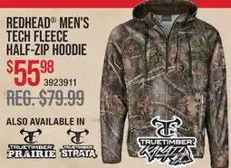 Cabela's REDHEAD MEN'S TECH FLEECE HALF-ZIP HOODIE offer