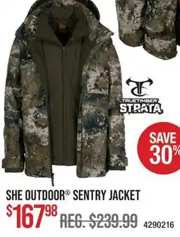 Cabela's SHE OUTDOOR SENTRY JACKET offer