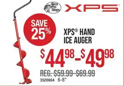Cabela's XPS HAND ICE AUGER offer
