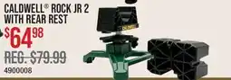 Cabela's CALDWELL ROCK JR 2 WITH REAR REST offer