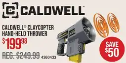 Cabela's CALDWELL CLAYCOPTER HAND-HELD THROWER offer