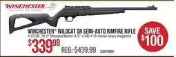 Cabela's WINCHESTER WILDCAT SR SEMI-AUTO RIMFIRE RIFLE offer