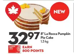 Longo's 8 La Rocca Pumpkin Pie Cake offer