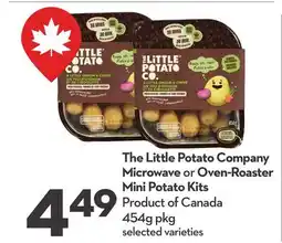 Longo's Microwave or Oven-Roaster Mini Potato Kits offer