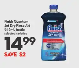 Longo's Finish Quantum Jet Dry Rinse Aid offer