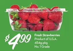 Longo's Fresh Strawberries offer