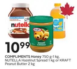 Sobeys COMPLIMENTS Honey offer
