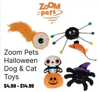 Ren’s Pets Depot Zoom Pets Halloween Dog & Cat Toys offer