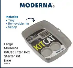 Ren’s Pets Depot Large Moderna KitCat Litter Box Starter Kit offer