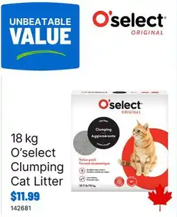 Ren’s Pets Depot O'select Clumping Cat Litter offer