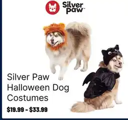 Ren’s Pets Depot Silver Paw Halloween Dog Costumes offer