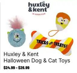 Ren’s Pets Depot Huxley & Kent Halloween Dog & Cat Toys offer