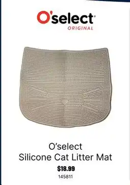Ren’s Pets Depot O'select Silicone Cat Litter Mat offer