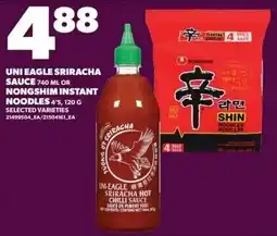 Loblaws Uni Eagle sriracha sauce offer