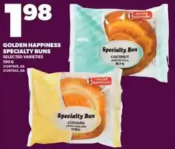 Loblaws Golden Happiness specialty buns offer