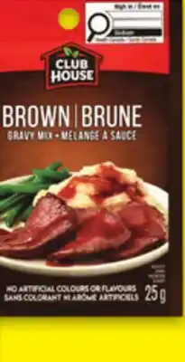 Metro CLUB HOUSE SAUCE ENVELOPE OR BRUNE FRANCO-AMERICAN GRAVY offer