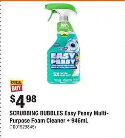Home Depot SCRUBBING BUBBLES Easy Peasy Multi-Purpose Foam Cleaner • offer
