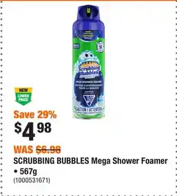 Home Depot SCRUBBING BUBBLES Mega Shower Foamer • offer