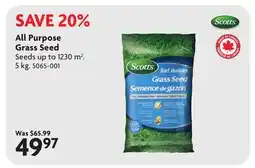 Home Hardware All Purpose Grass Seed offer