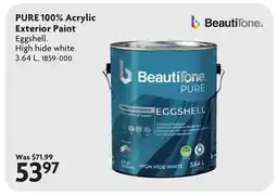 Home Hardware PURE 100% Acrylic Exterior Paint offer