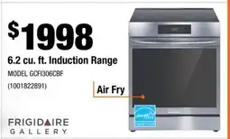 Home Depot 6.2 cu.ft Induction Range offer