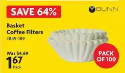 Home Hardware Basket Coffee Filters offer