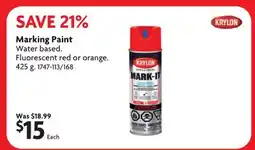 Home Hardware Marking Paint offer