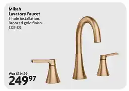 Home Hardware Mikah Lavatory Faucet offer